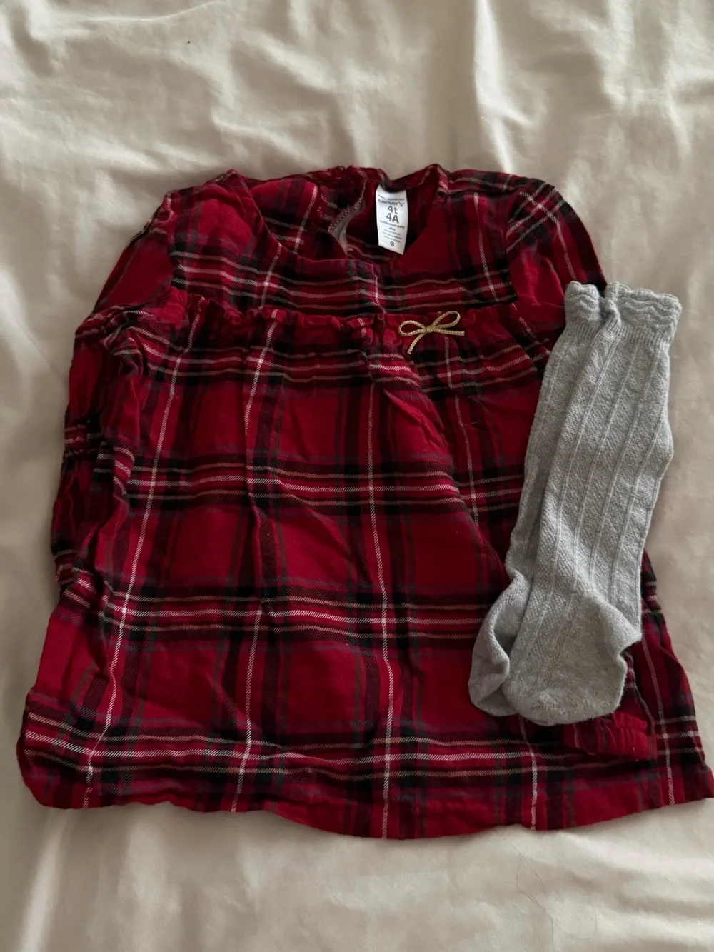 H&M Cat & Jack Carter’s Toddler Girl Clothing Bundle 3T-5T Sweaters Dresses 7 Pc